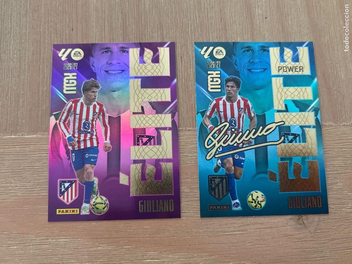 Cromos de Futebol: 22. CROMO MEGACRACKS 2026-27 26-27 ELITE + &Eacute;LITE POWER GIULIANO N 7 MGK