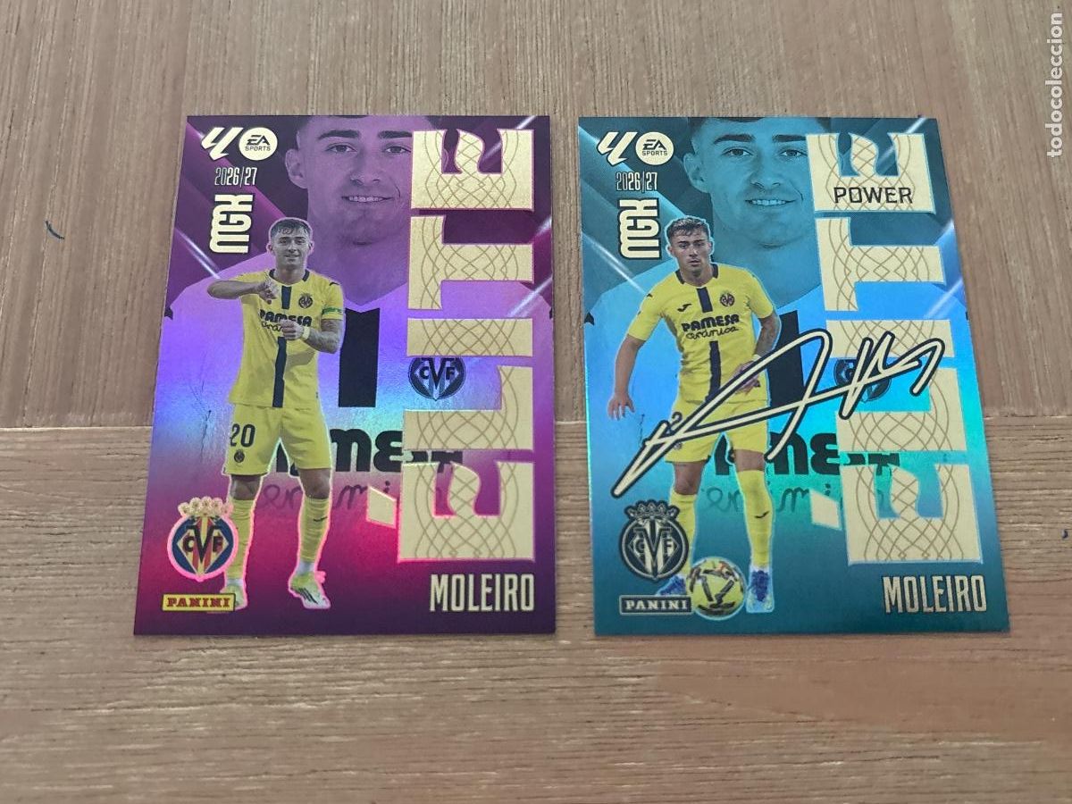 Cromos de f&uacute;tbol: 22. CROMO MEGACRACKS 2026-27 26-27 ELITE + &Eacute;LITE POWER MOLEIRO N 11 MGK
