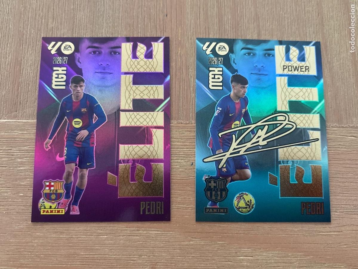 Cromos de f&uacute;tbol: 22. CROMO MEGACRACKS 2026-27 26-27 ELITE + &Eacute;LITE POWER PEDRI N 15 MGK
