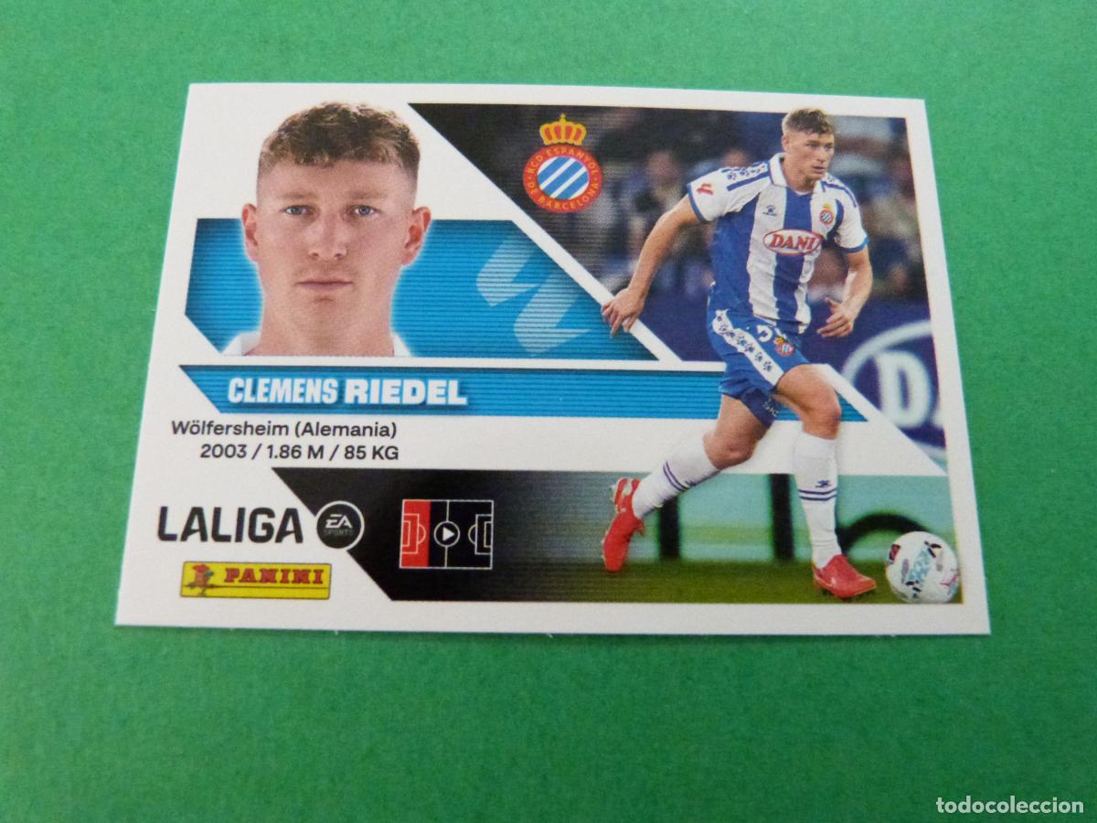 Fu&szlig;ball-Sticker: CROMO FUTBOL RIEDEL R.C.D. ESPA&Ntilde;OL-ESPANYOL SIN PEGAR N&ordm; 7 LIGA ESTE 2026-2027/26-27 PANINI