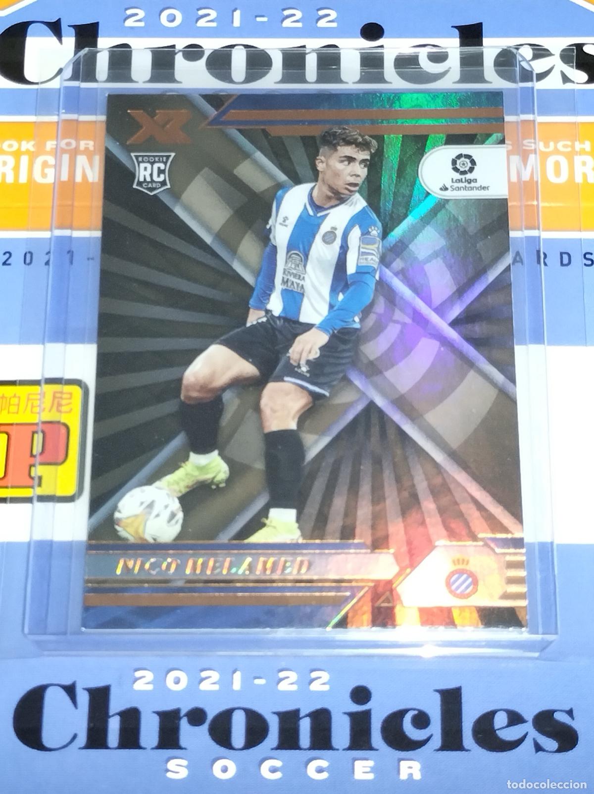 Cromos de Futebol: N&ordm; 123 NICO MELAMED ROOKIE RC ESPANYOL CARD CHRONICLES XR LA LIGA SOCCER 2021 2022 21 22 PANINI