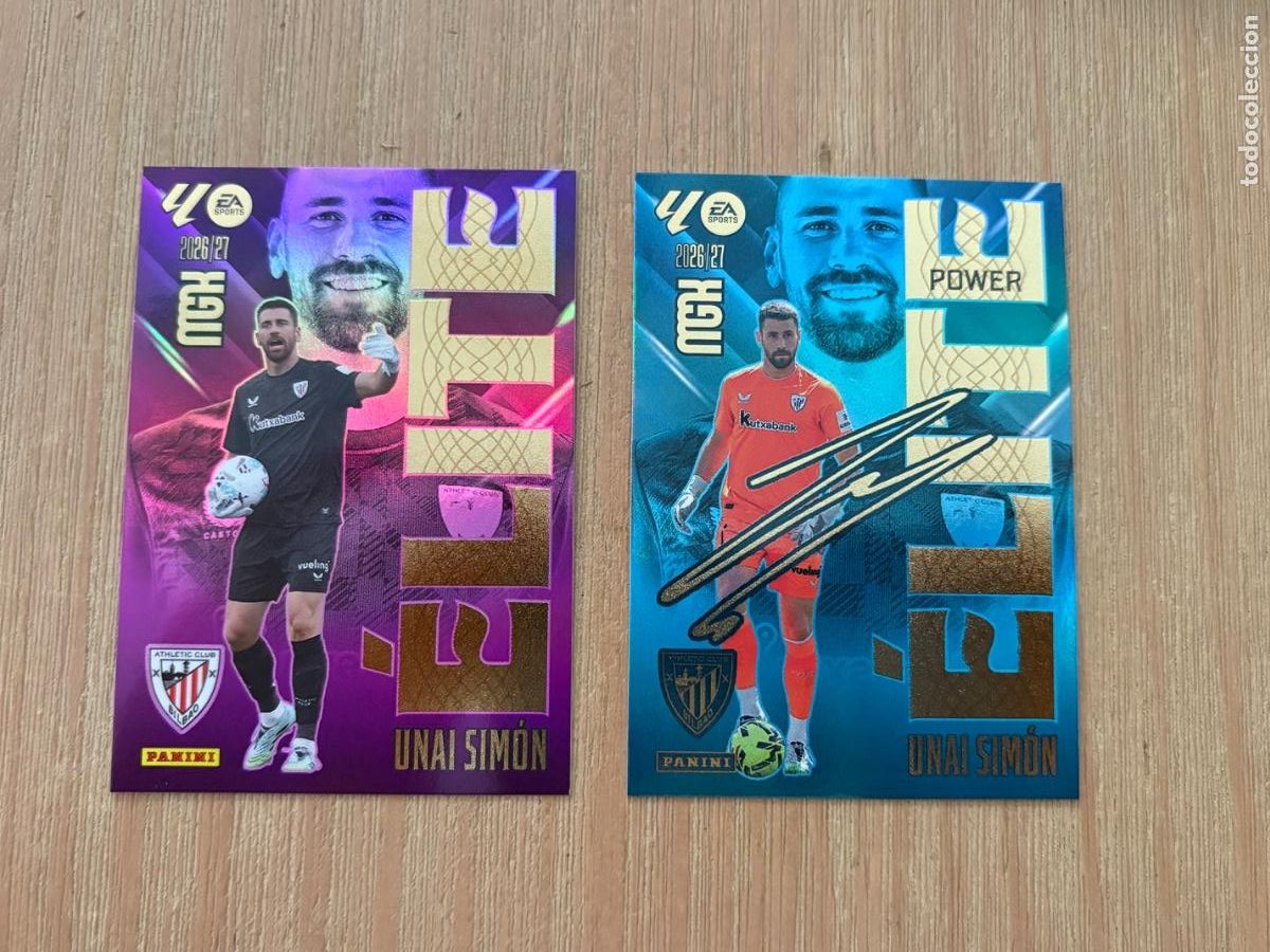 Cromos de Futebol: 22. CROMO MEGACRACKS 2026-27 26-27 ELITE + &Eacute;LITE POWER UNAI SIM&Oacute;N N 17 MGK
