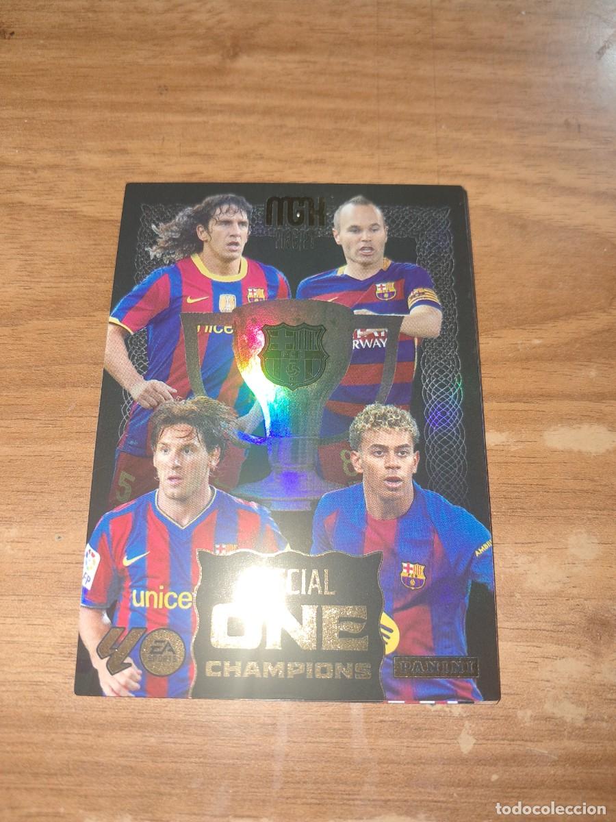 Cromos de Futebol: CARD MEGACRACKS TEMPORADA 26/27: SPECIAL ONE CHAMPIONS FC BARCELONA