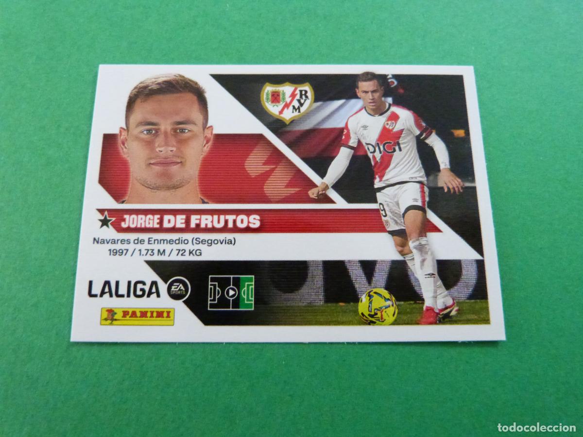 Cromos de f&uacute;tbol: CROMO FUTBOL DE FRUTOS RAYO VALLECANO SIN PEGAR N&ordm; 16 LIGA ESTE 2026-2027/26-27 PANINI
