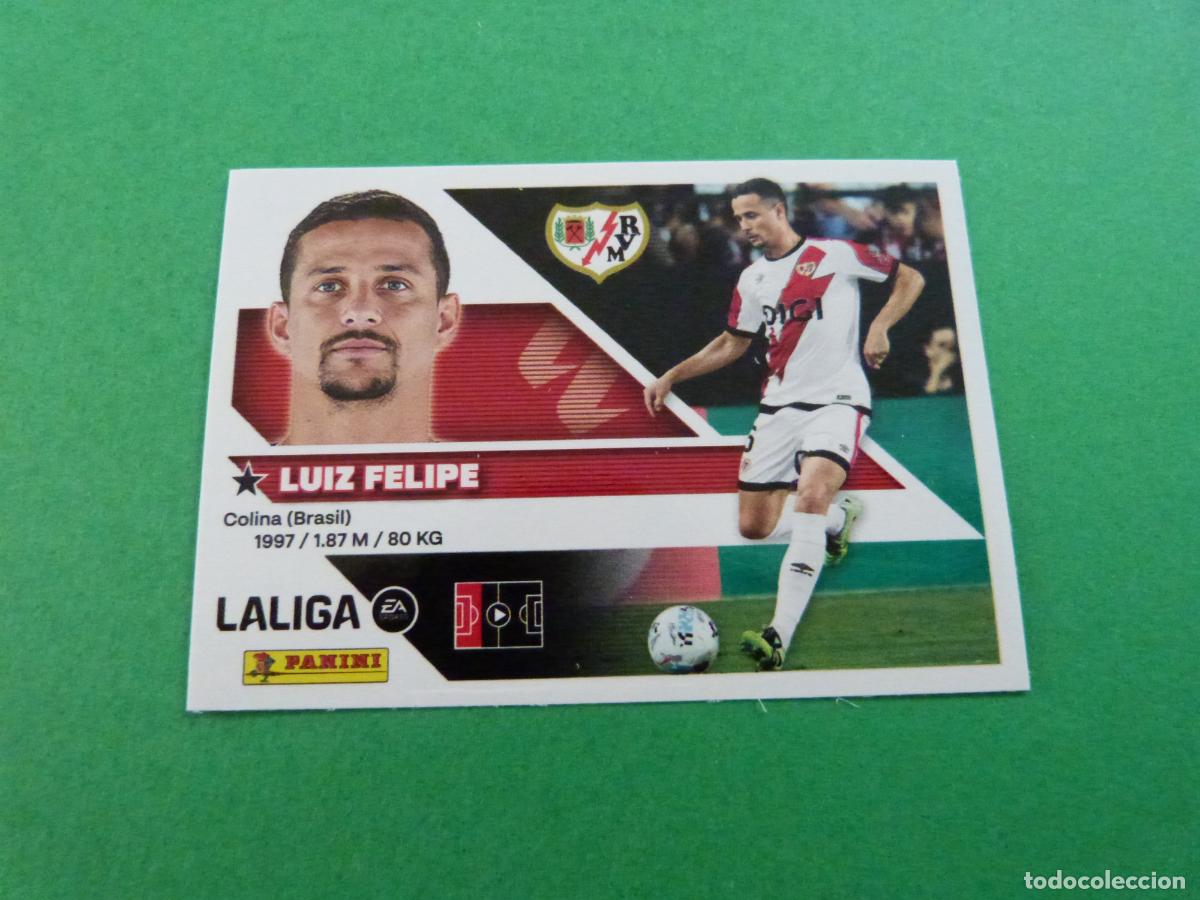 Cromos de f&uacute;tbol: CROMO FUTBOL LUIZ FELIPE RAYO VALLECANO SIN PEGAR N&ordm; 9 LIGA ESTE 2026-2027/26-27 PANINI