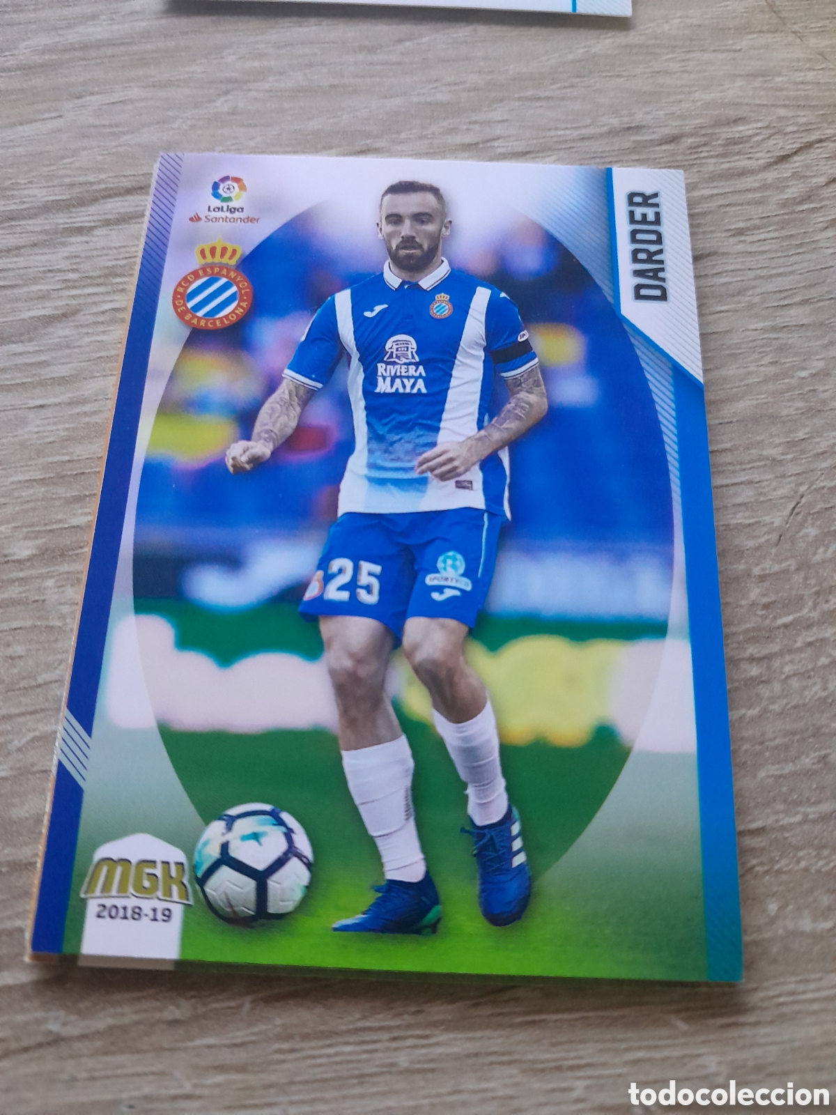 Cromos de f&uacute;tbol: megacracks 2018 2019 N&ordm; 202 darder