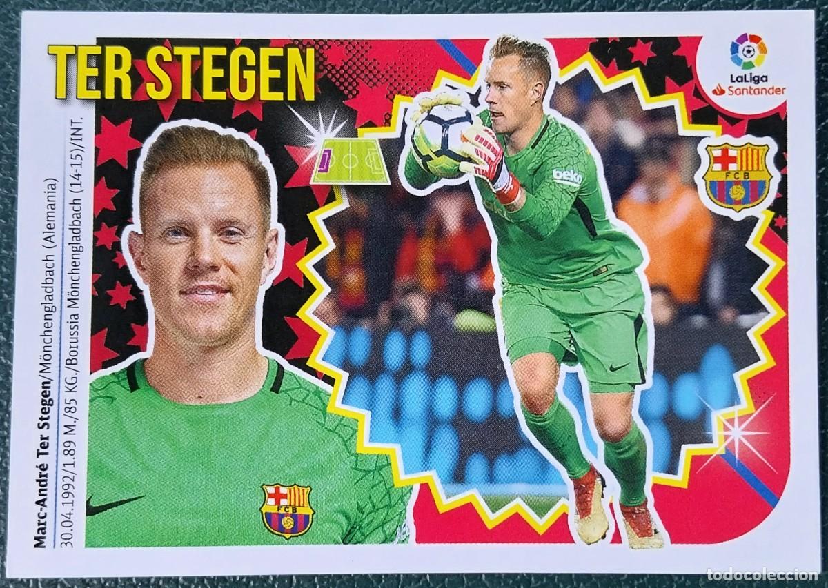 Cromos de f&uacute;tbol: 1 TER STEGEN FC BARCELONA CROMOS ALBUM EDICIONES ESTE 2018 2019 18 19