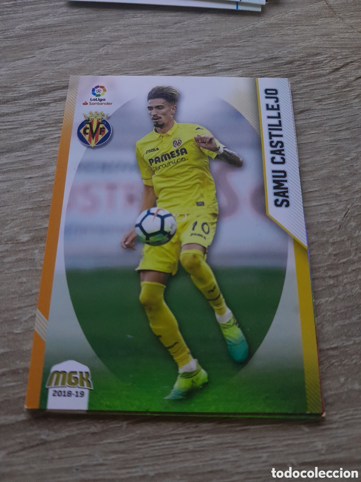 Cromos de f&uacute;tbol: megacracks 2018 2019 N&ordm; 530 samu castillejo