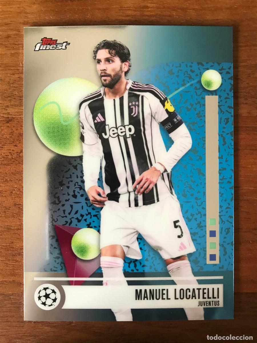 Cromos de Futebol: MANUEL LOCATELLI - JUVENTUS - TOPPS FINEST UEFA CLUB COMPETITIONS 2025 2026 25 26