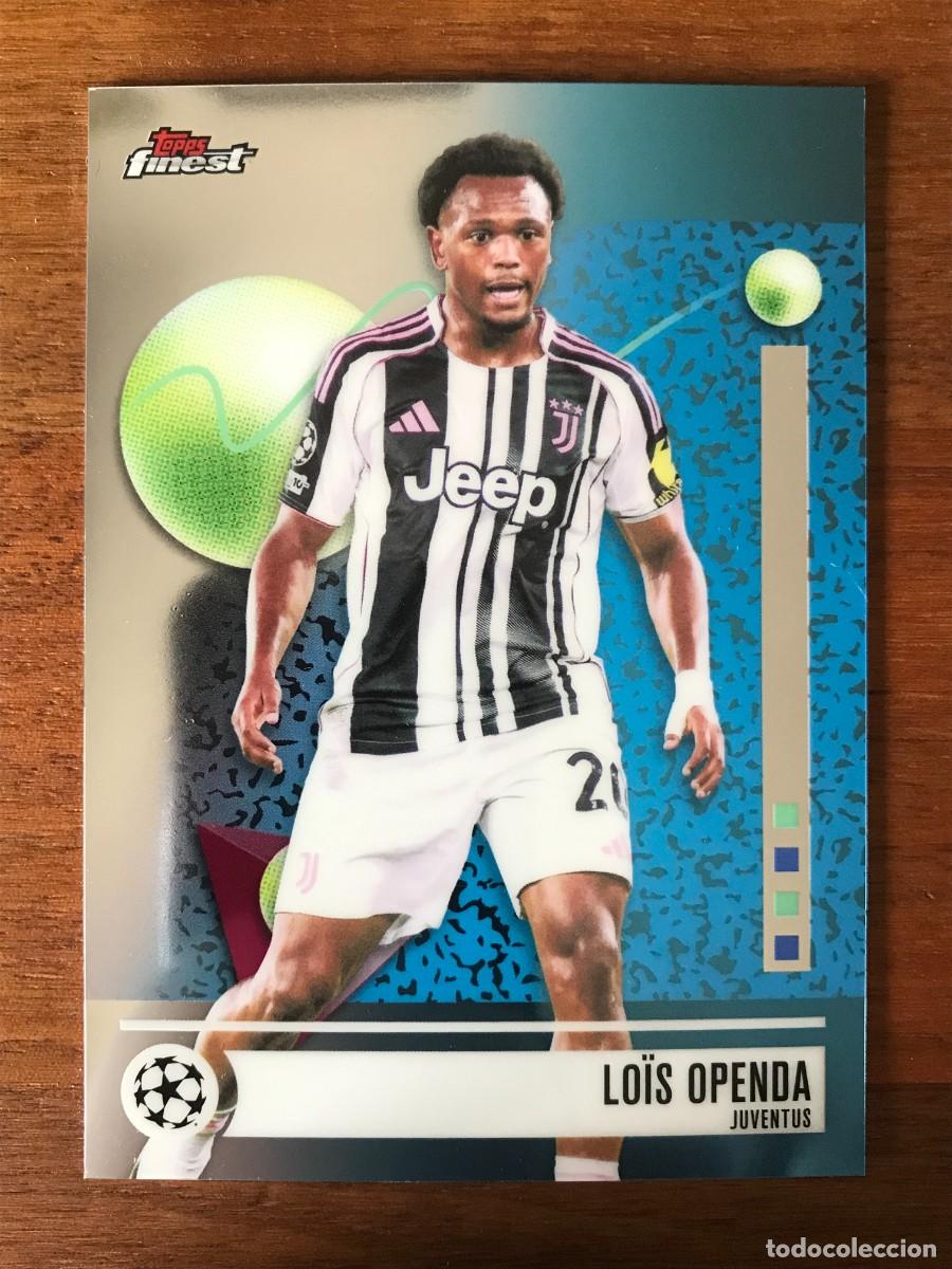 Cromos de Futebol: LOIS OPENDA - JUVENTUS - TOPPS FINEST UEFA CLUB COMPETITIONS 2025 2026 25 26
