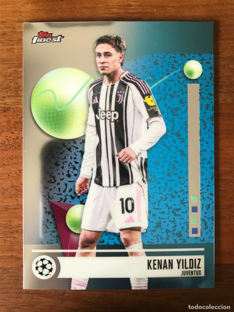 Cromos de f&uacute;tbol: KENAN YILDIZ - JUVENTUS - TOPPS FINEST UEFA CLUB COMPETITIONS 2025 2026 25 26