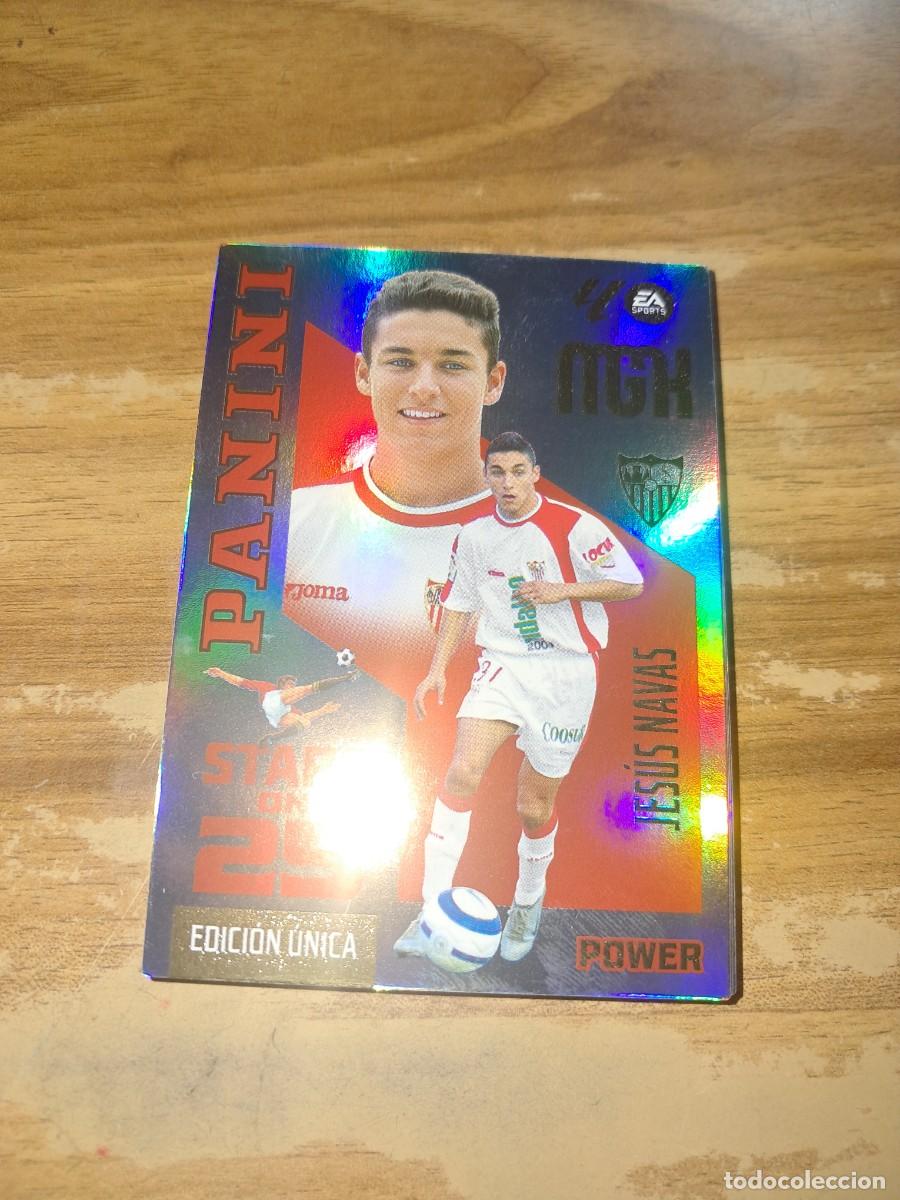 Football Stickers: CARD MEGACRACKS TEMPORADA 26/27: PANINI STARS ON 25 EDICI&Oacute;N &Uacute;NICA POWER JESUS NAVAS, N&Uacute;MERO 437P