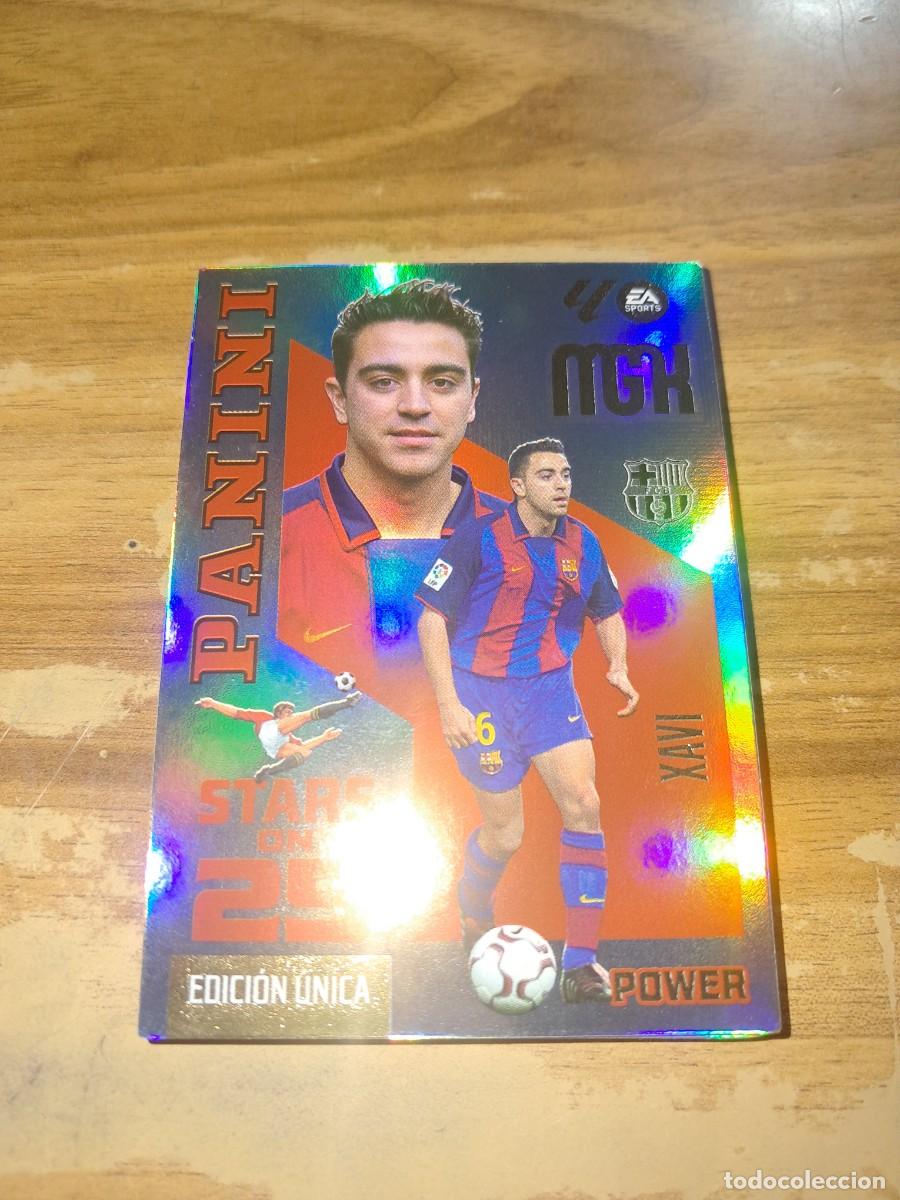 Cartes &agrave; collectionner de Football: CARD MEGACRACKS TEMPORADA 26/27: PANINI STARS ON 25 EDICI&Oacute;N &Uacute;NICA POWER XAVI, N&Uacute;MERO 427P
