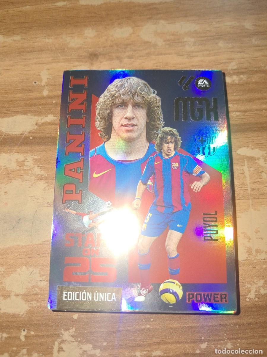 Cromos de f&uacute;tbol: CARD MEGACRACKS TEMPORADA 26/27: PANINI STARS ON 25 EDICI&Oacute;N &Uacute;NICA POWER PUYOL, N&Uacute;MERO 429P