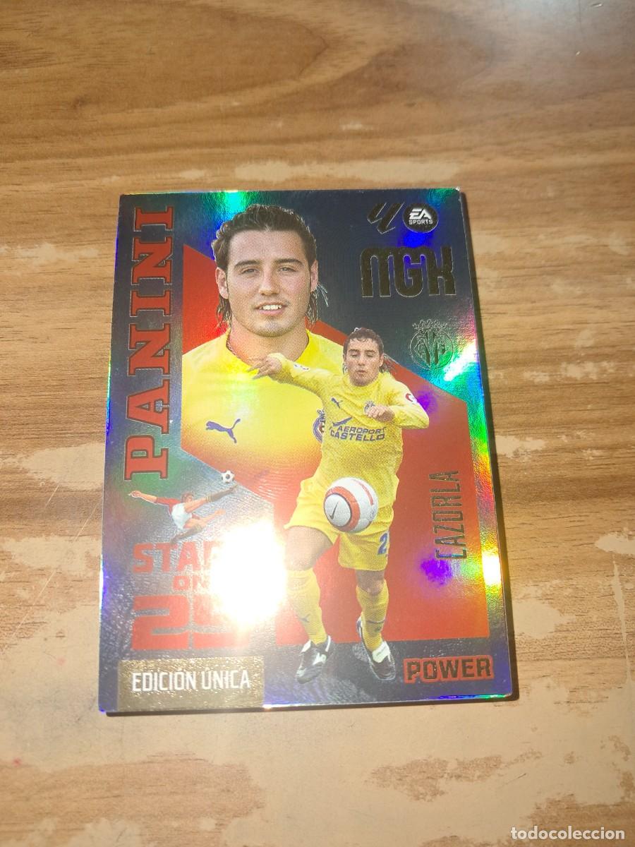 Cromos de f&uacute;tbol: CARD MEGACRACKS TEMPORADA 26/27: PANINI STARS ON 25 EDICI&Oacute;N &Uacute;NICA POWER CAZORLA, N&Uacute;MERO 438P
