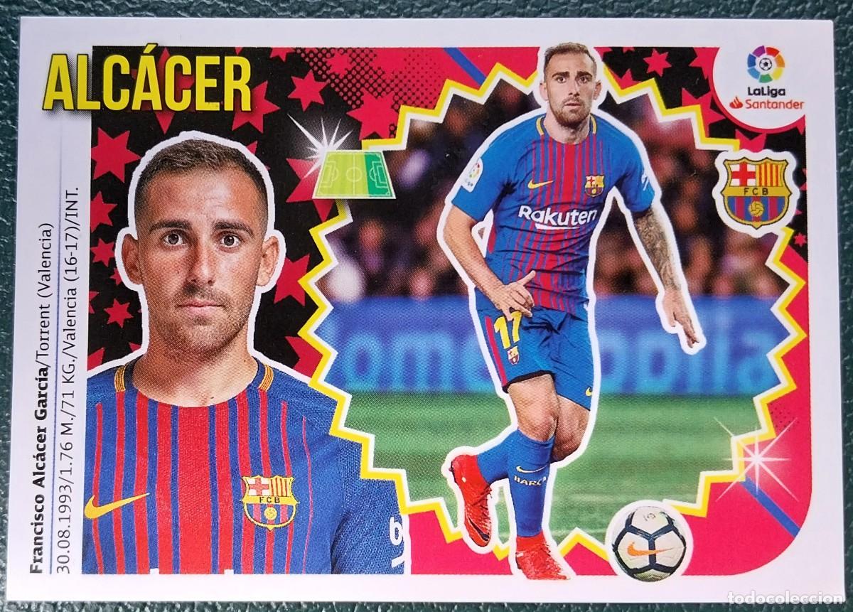 Cromos de f&uacute;tbol: 15B / 15 B ALCACER FC BARCELONA CROMOS ALBUM EDICIONES ESTE 2018 2019 18 19