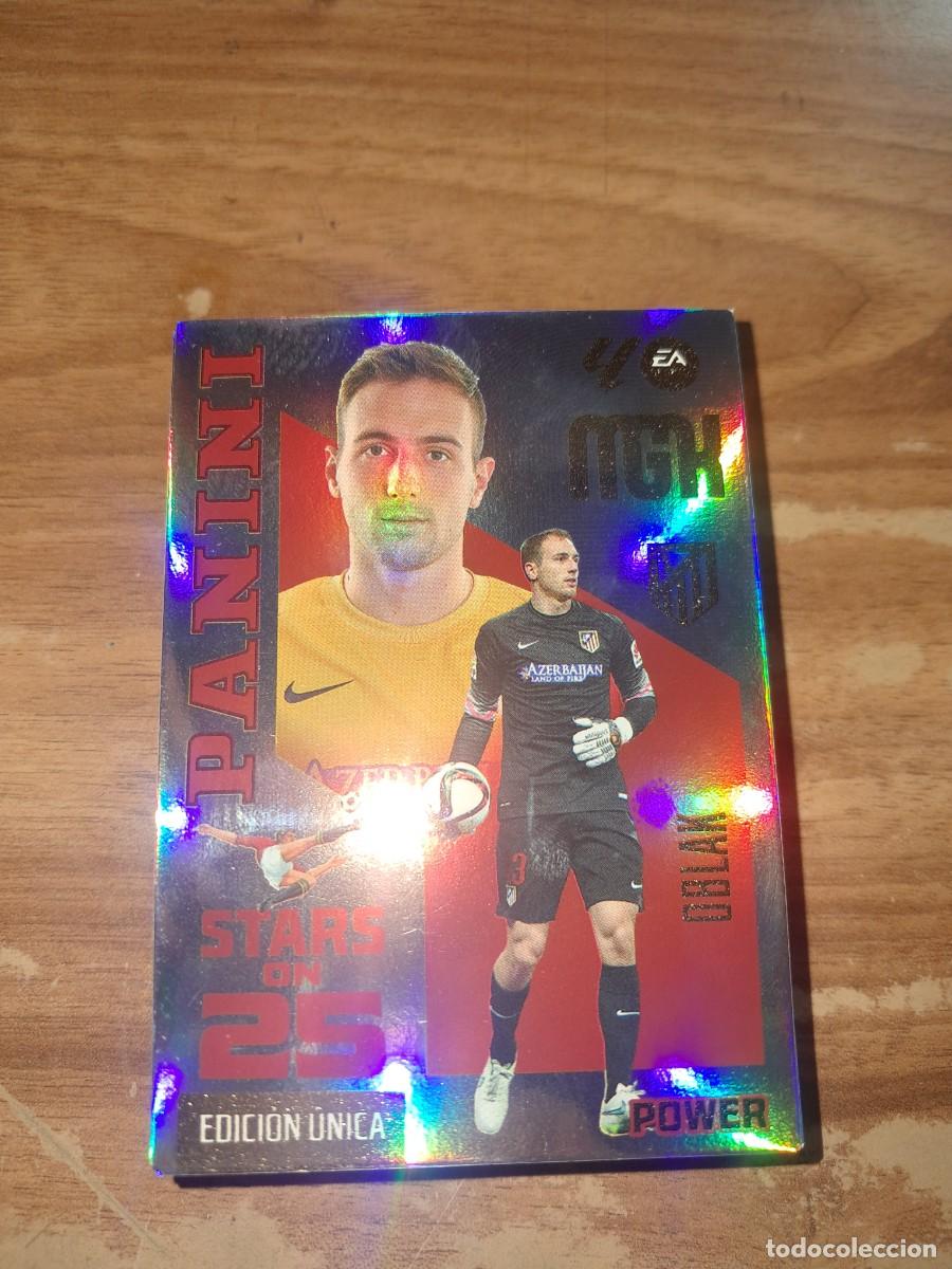Cromos de f&uacute;tbol: CARD MEGACRACKS TEMPORADA 26/27: PANINI STARS ON 25 EDICI&Oacute;N &Uacute;NICA POWER OBLAK, N&Uacute;MERO 447P