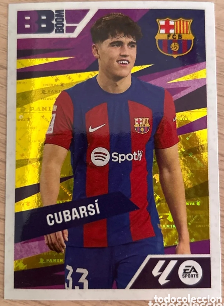 Cromos de f&uacute;tbol: 3 CUBARSI F.C. BARCELONA BB BOOM CROMOS LIGA ESTE FUTBOL PANINI 2024 2025 24 25