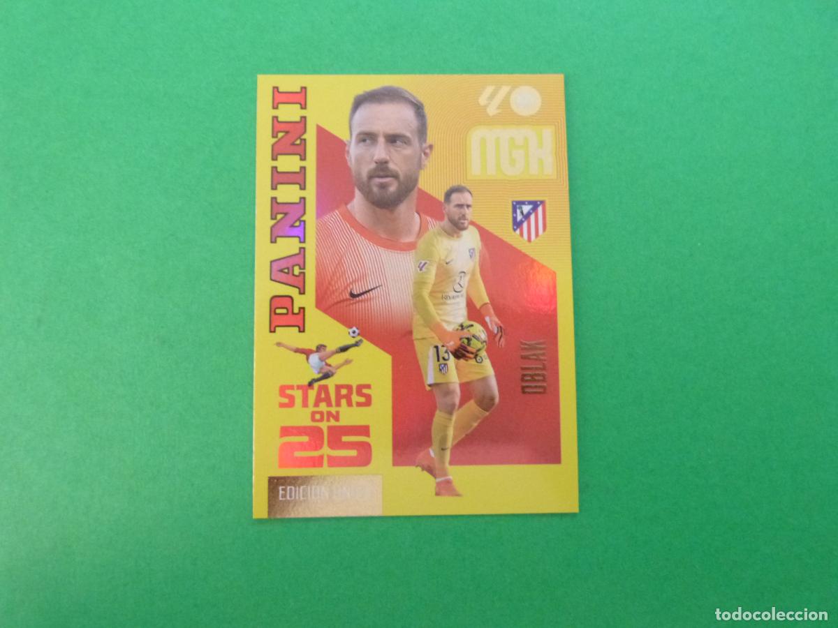 Cromos de f&uacute;tbol: TRADING CARD FUTBOL OBLAK ATLETICO DE MADRID N&ordm; 447 LIGA MEGACRACKS 2026-2027/26-27 PANINI