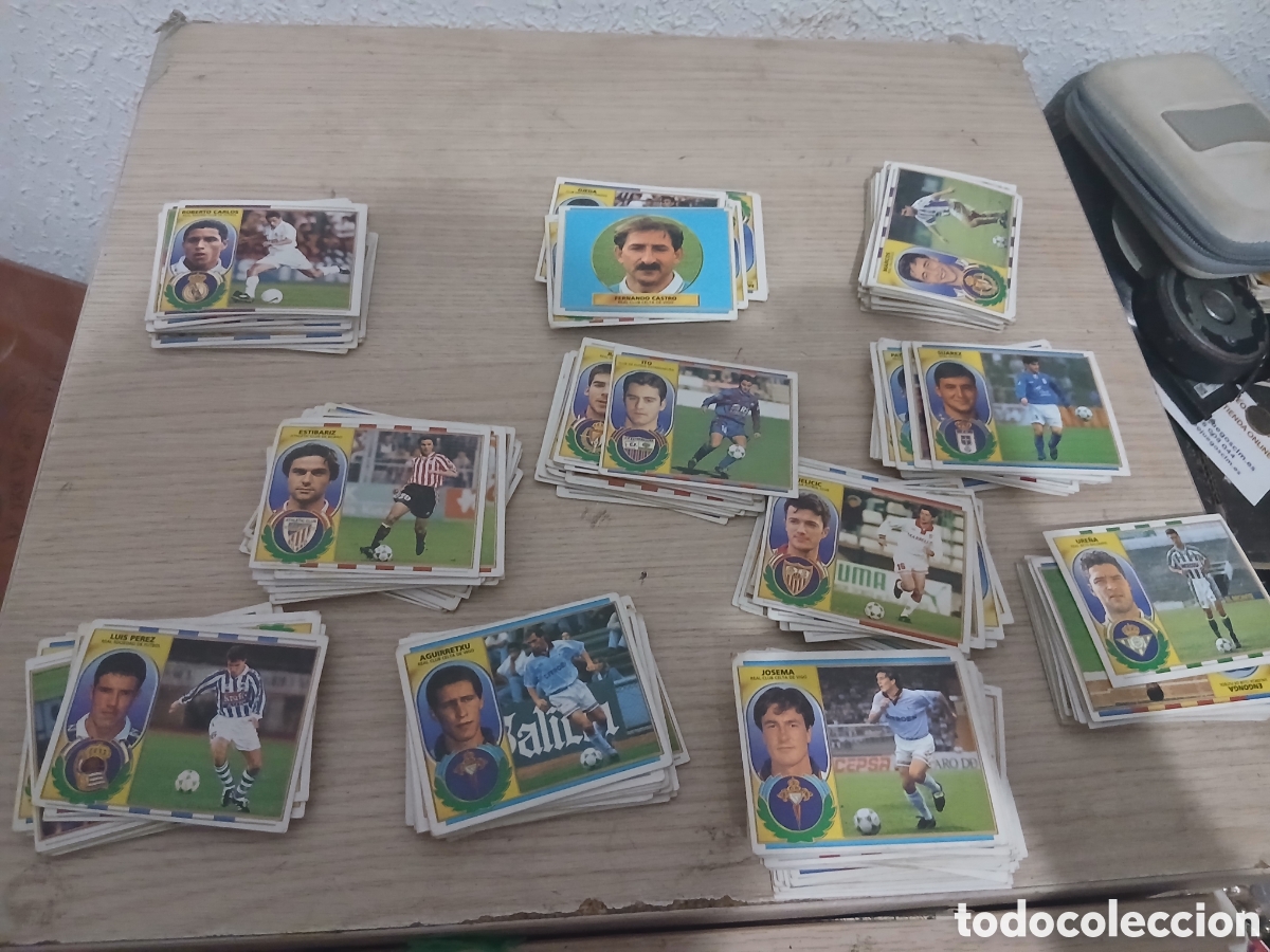 Cromos de f&uacute;tbol: 270 CROMOS LIGA 96/97 SIN PEGAR,,VER FOTOS