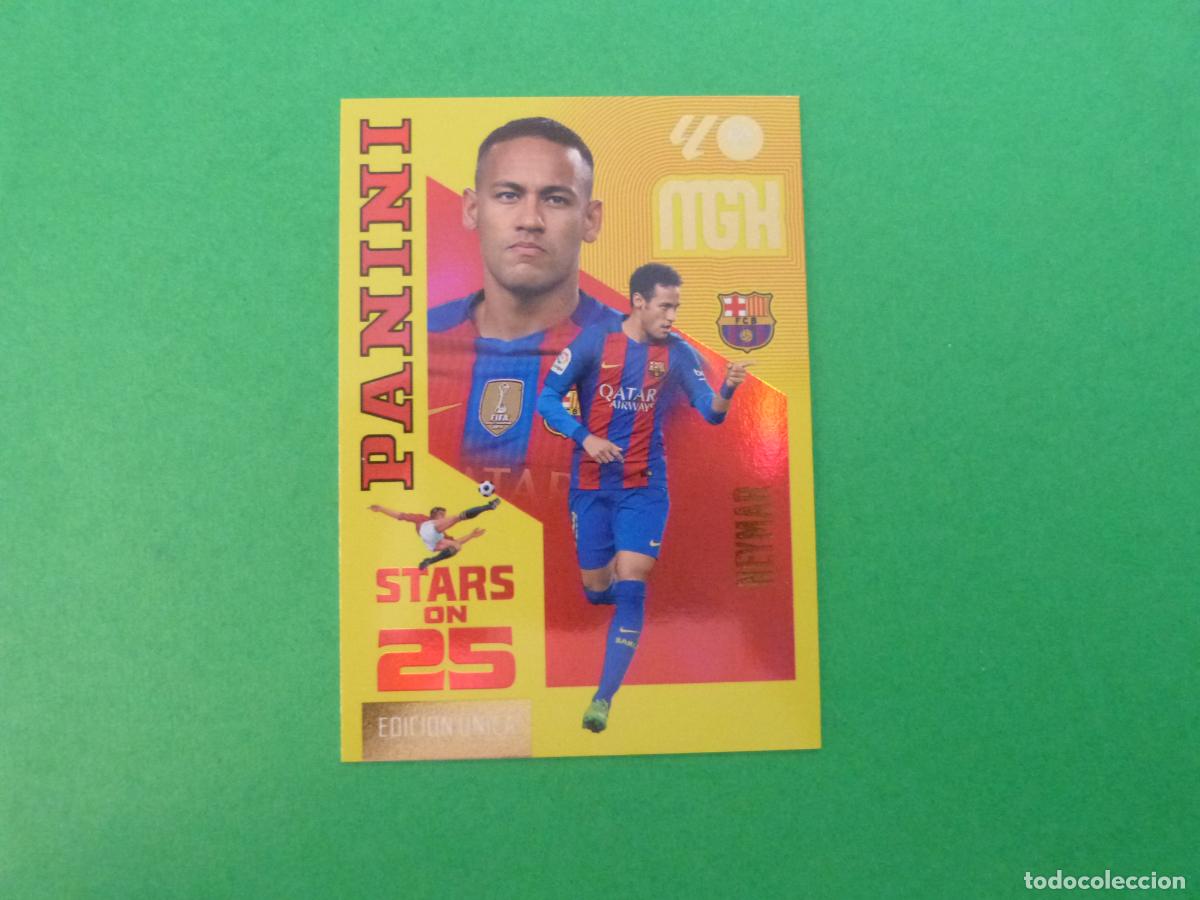 Cromos de f&uacute;tbol: TRADING CARD FUTBOL NEYMAR F.C.BARCELONA N&ordm; 446 LIGA MEGACRACKS 2026-2027/26-27 PANINI