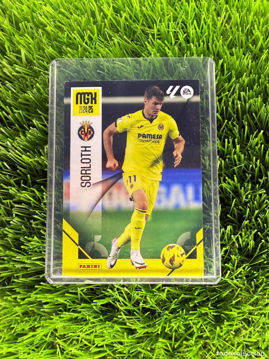 Cromos de f&uacute;tbol: N&ordm; 377 Sorloth Villarreal CF Megacracks 24 25