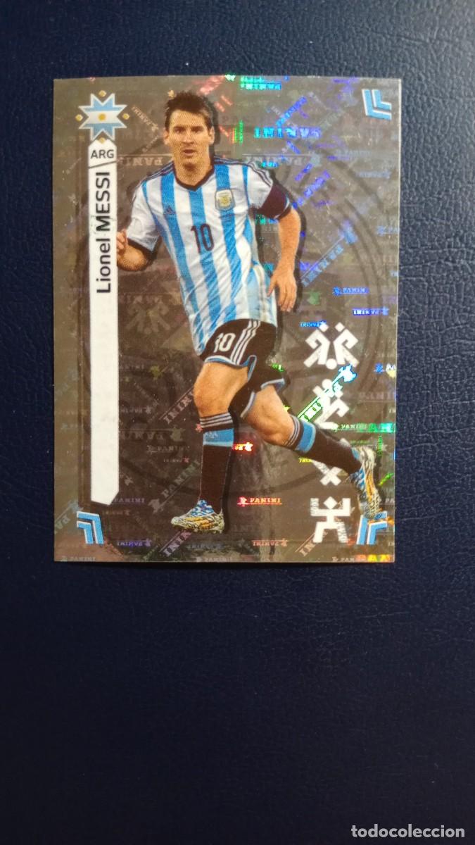 Cromos de f&uacute;tbol: 341 Lionel Messi - Argentina - Copa Am&eacute;rica 2015 - Panini - Sin pegar