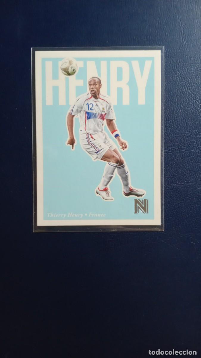 Cromos de f&uacute;tbol: 18 Thierry Henry - Francia - Nobility Soccer 2017 - Panini