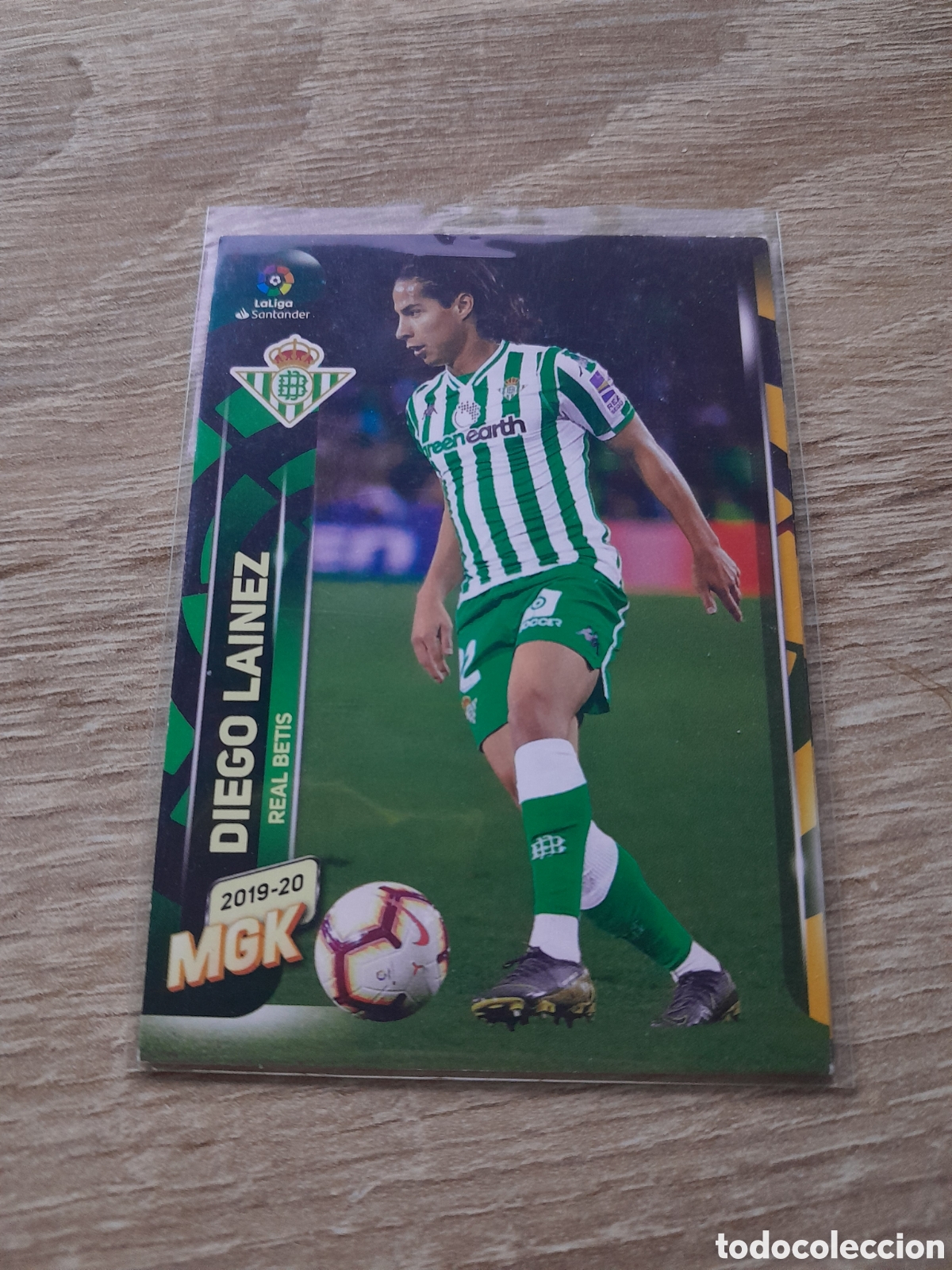 Cromos de f&uacute;tbol: megacracks 2019 2020 N&ordm; 90 diego lainez real betis 2019-20