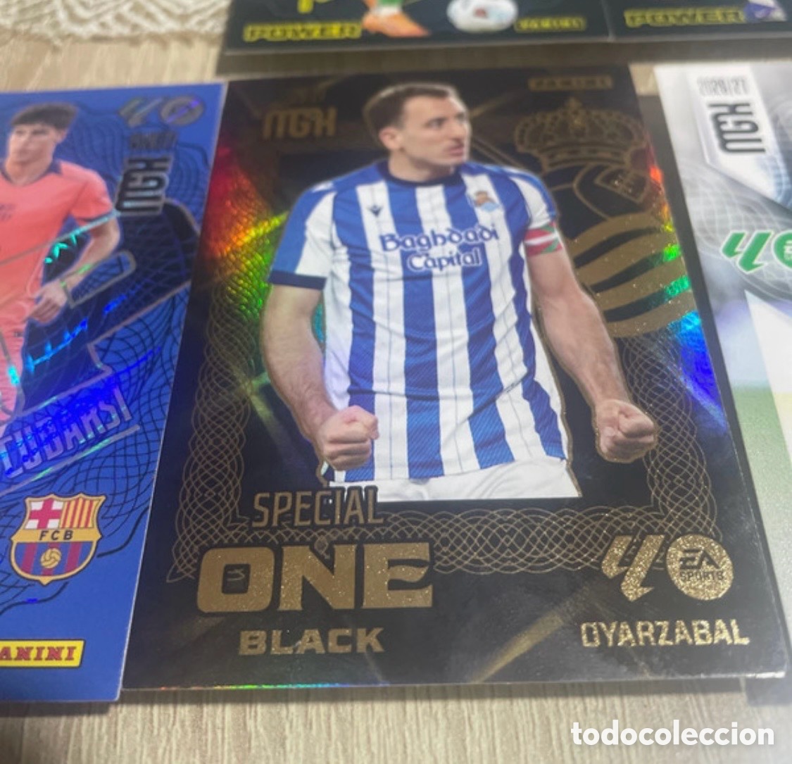 Cromos de f&uacute;tbol: Oyarzabal Special One Black &ndash; Megacracks LaLiga 26/27
