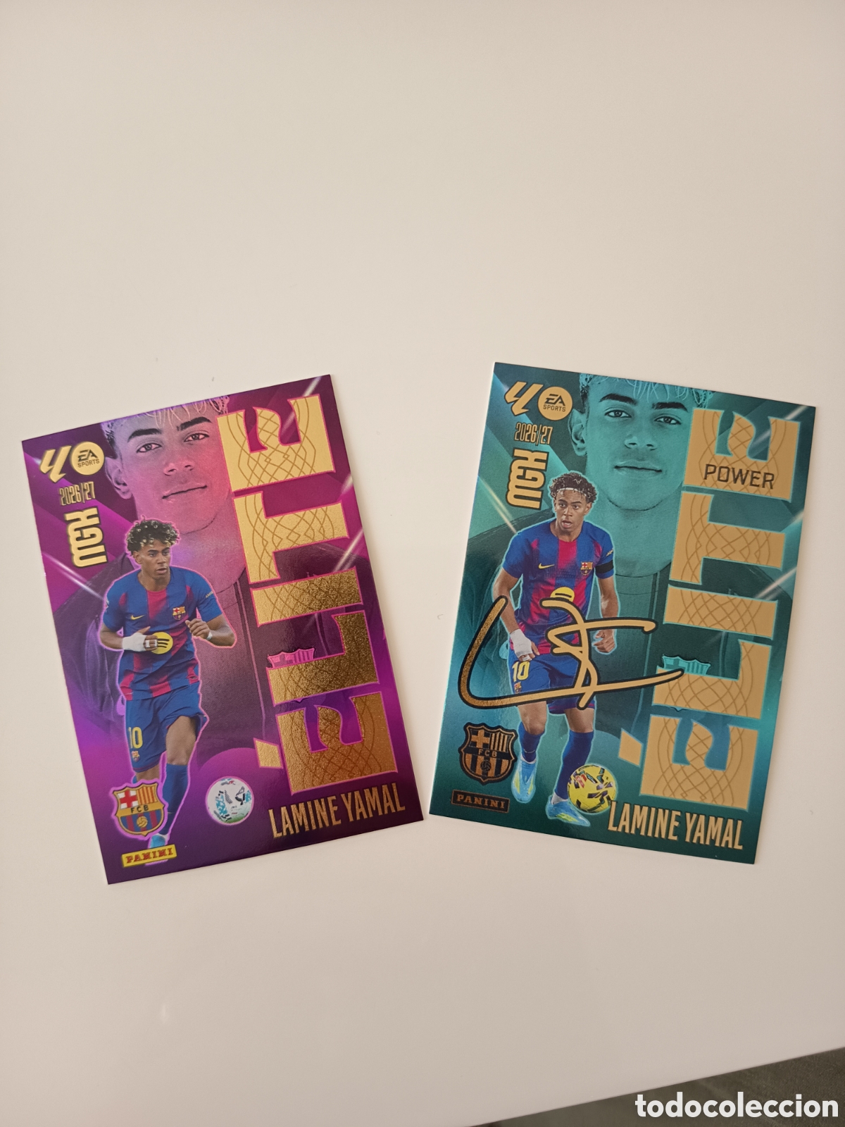 Cromos de f&uacute;tbol: Lote lamine Yamal elite megacracks 2026-2027