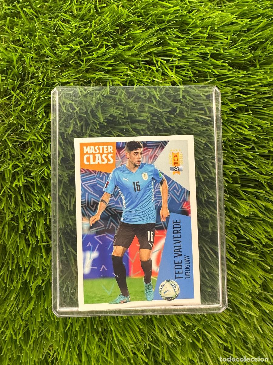 Cromos de f&uacute;tbol: N&ordm; 53 Fede Valverde Uruguay Carrefour Los &Iacute;dolos de la Roja 2022