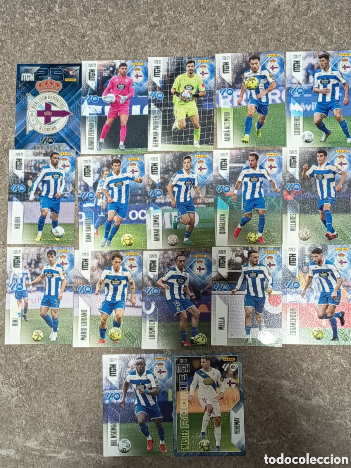 Cromos de f&uacute;tbol: Lote Deportivo de la Coru&ntilde;a megacracks 2026-2027