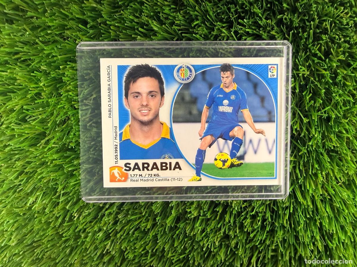 Cromos de f&uacute;tbol: N&ordm; 14 Sarabia Getafe CF Liga Este 14 15
