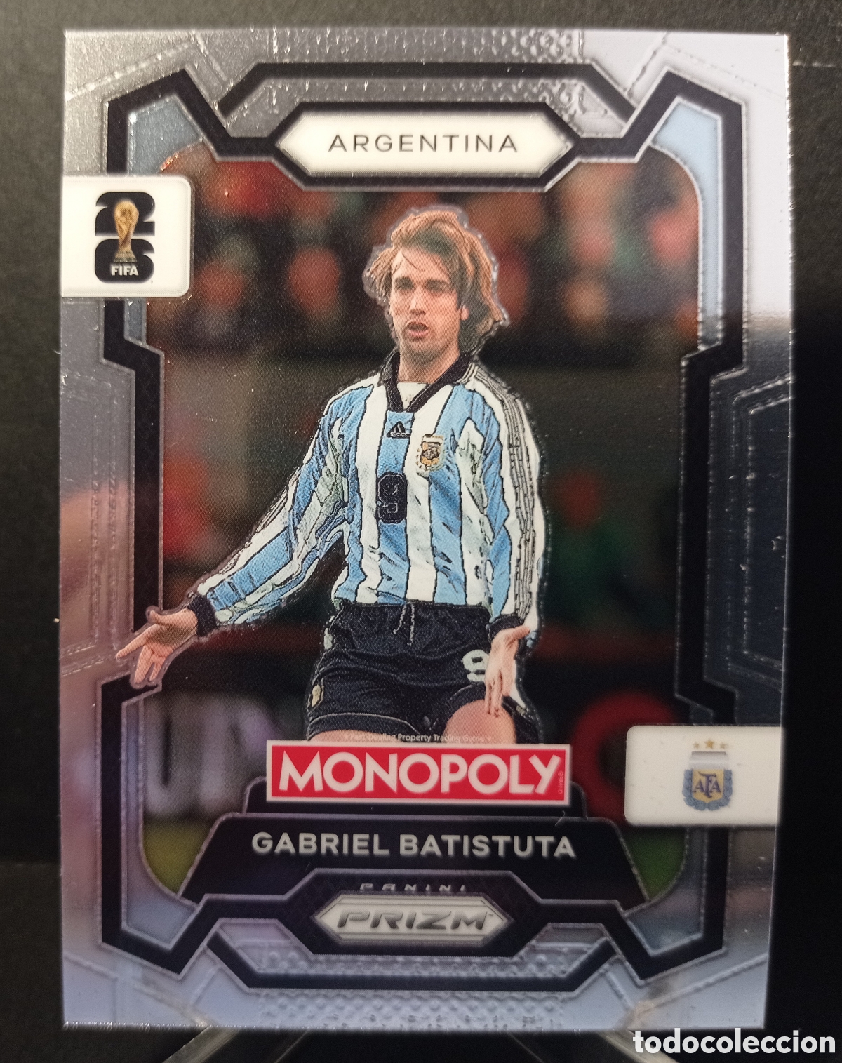 Cromos de f&uacute;tbol: Panini Monopoly Batistuta