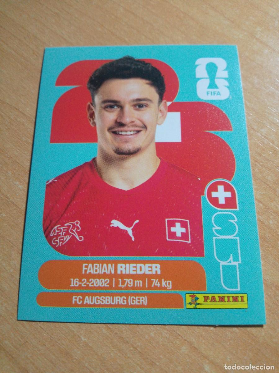 Cromos de f&uacute;tbol: RIEDER SUIZA SUI 12 MUNDIAL FIFA WORLD CUP 2026 26 PANINI STICKERS NUEVO