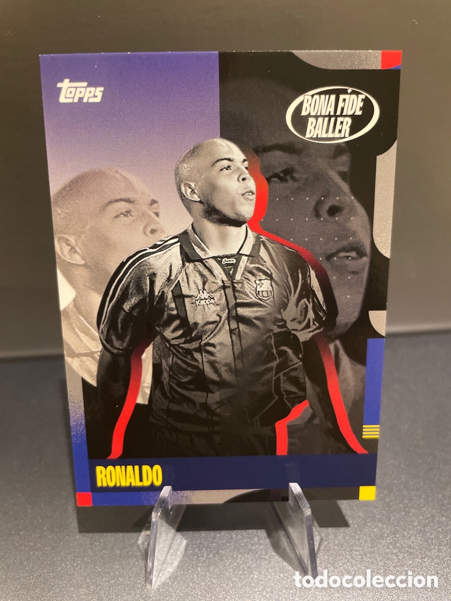 Football Stickers: Ronaldo 50 Bona Fide Baller Topps Team Set FC Barcelona 2024