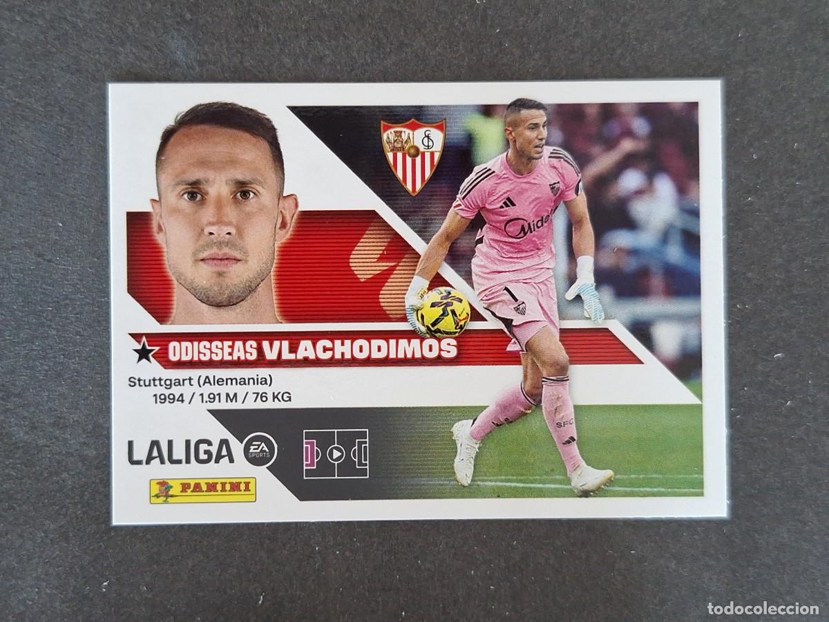 Figurine di Calcio: L1 VLACHODIMOS SEVILLA F. C. LIGA ESTE 2026 2027 26 27 NUNCA PEGADO SIN PEGAR