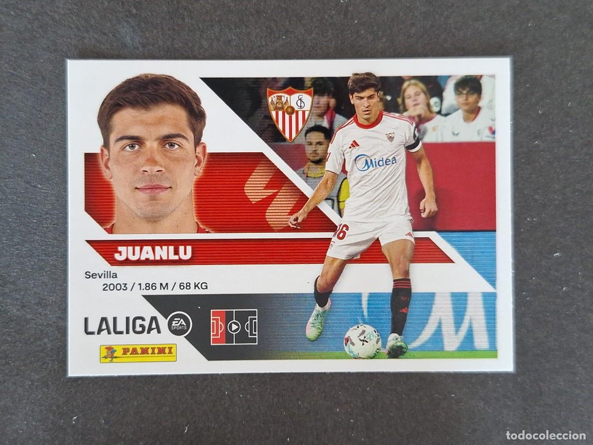 Cromos de f&uacute;tbol: L1 JUANLU SEVILLA F. C. LIGA ESTE 2026 2027 26 27 NUNCA PEGADO SIN PEGAR