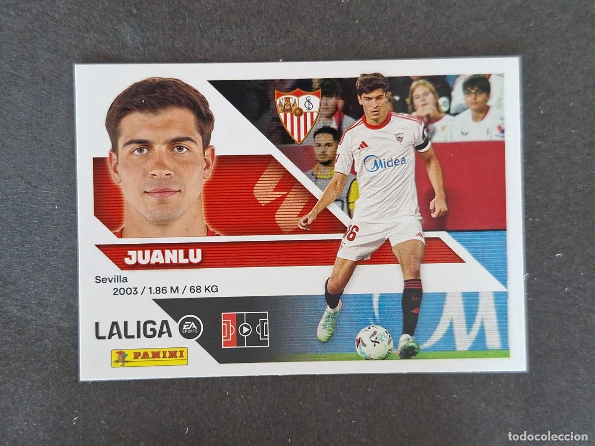 Cromos de f&uacute;tbol: L1 JUANLU SEVILLA F. C. LIGA ESTE 2026 2027 26 27 NUNCA PEGADO SIN PEGAR