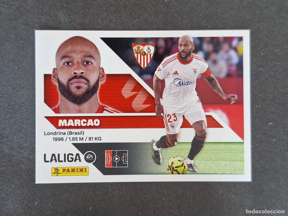 Cromos de f&uacute;tbol: L1 MARCAO SEVILLA F. C. LIGA ESTE 2026 2027 26 27 NUNCA PEGADO SIN PEGAR