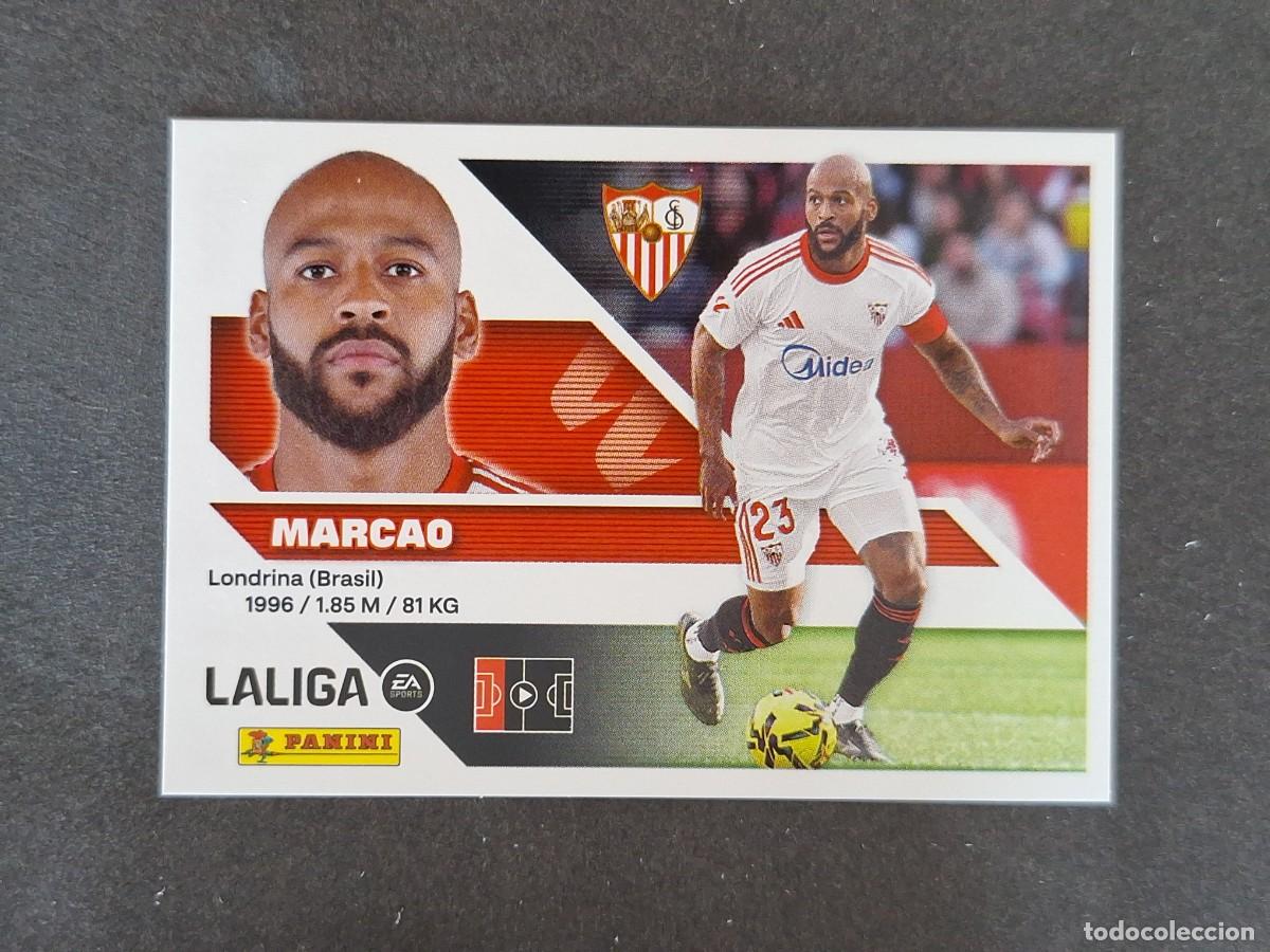 Cromos de f&uacute;tbol: L1 MARCAO SEVILLA F. C. LIGA ESTE 2026 2027 26 27 NUNCA PEGADO SIN PEGAR