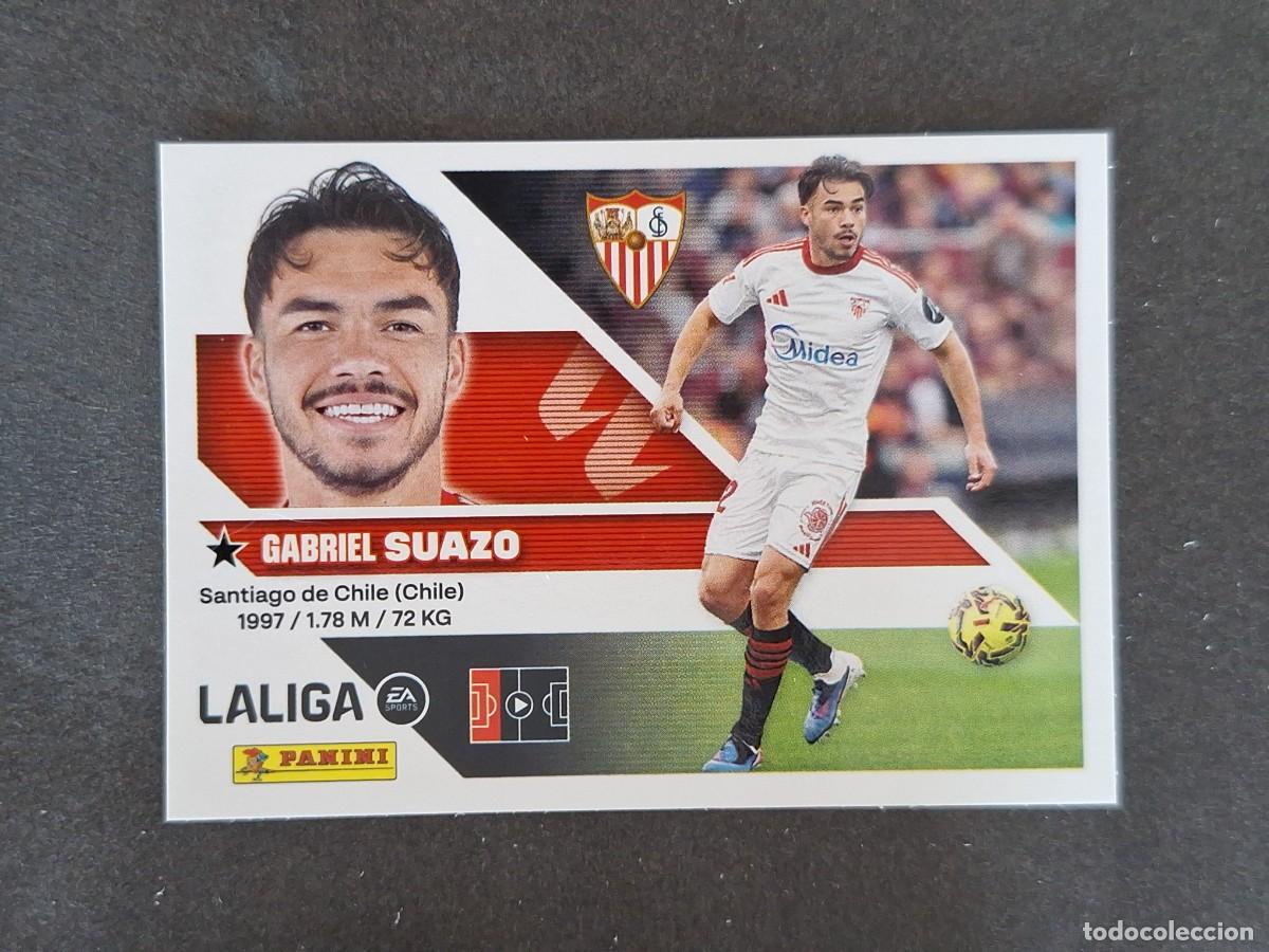 Cromos de f&uacute;tbol: L1 SUAZO SEVILLA F. C. LIGA ESTE 2026 2027 26 27 NUNCA PEGADO SIN PEGAR