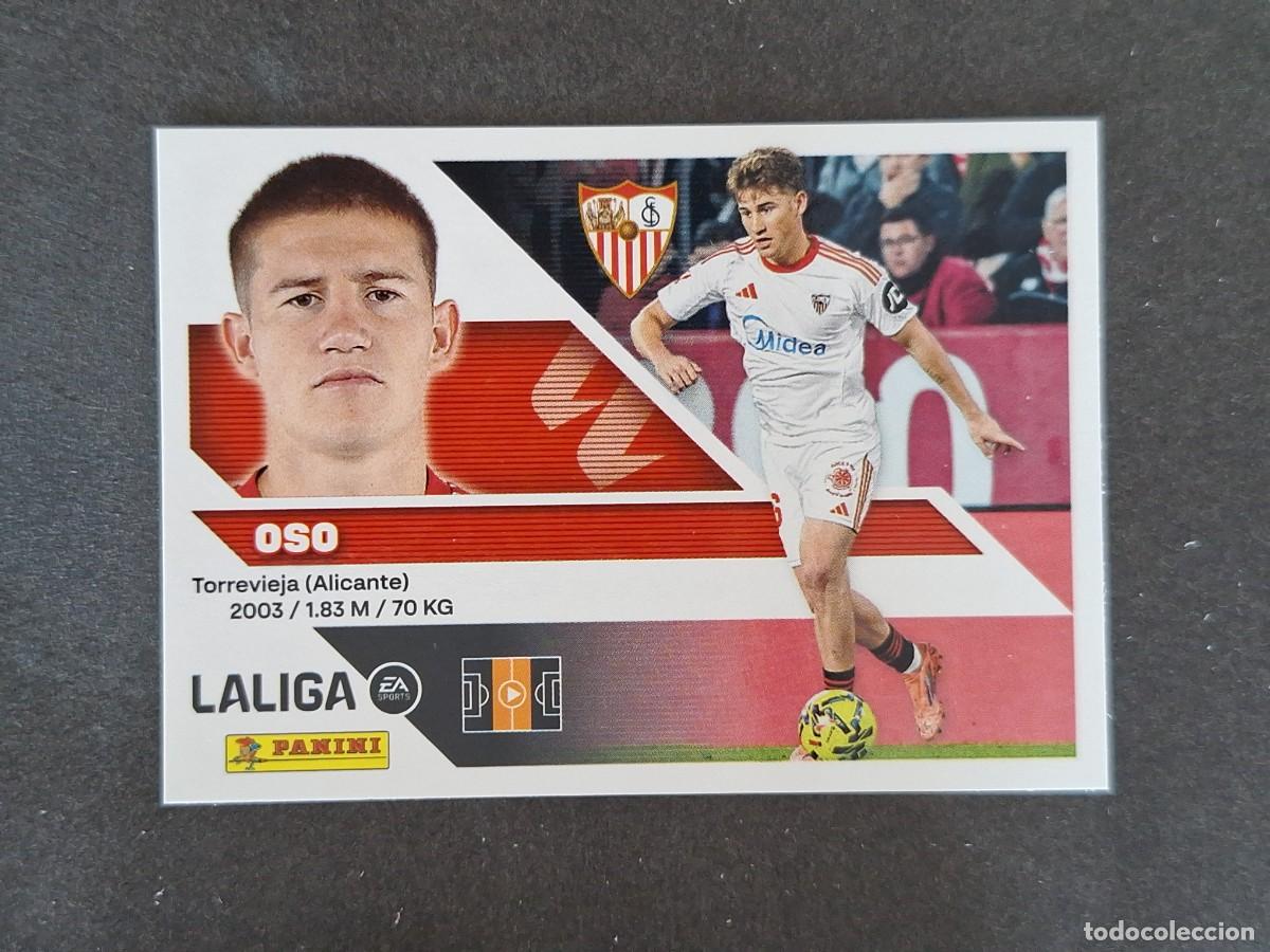 Cromos de f&uacute;tbol: L1 OSO SEVILLA F. C. LIGA ESTE 2026 2027 26 27 NUNCA PEGADO SIN PEGAR
