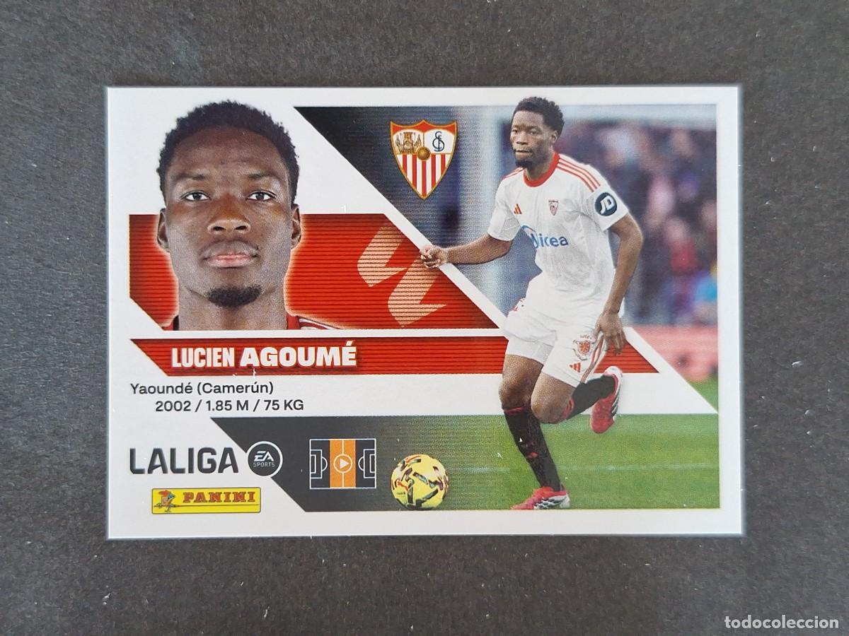 Cromos de f&uacute;tbol: L1 AGOUME SEVILLA F. C. LIGA ESTE 2026 2027 26 27 NUNCA PEGADO SIN PEGAR