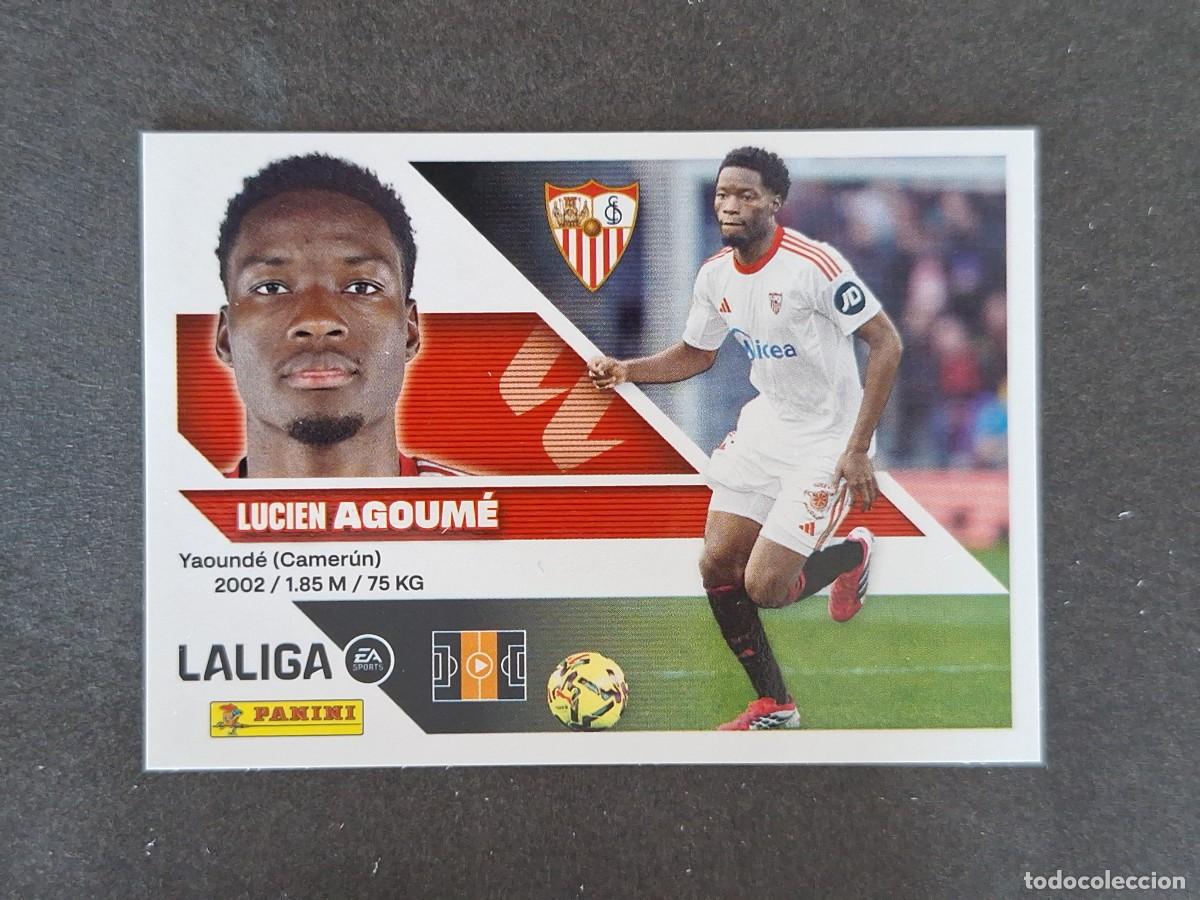 Cromos de f&uacute;tbol: L1 AGOUME SEVILLA F. C. LIGA ESTE 2026 2027 26 27 NUNCA PEGADO SIN PEGAR