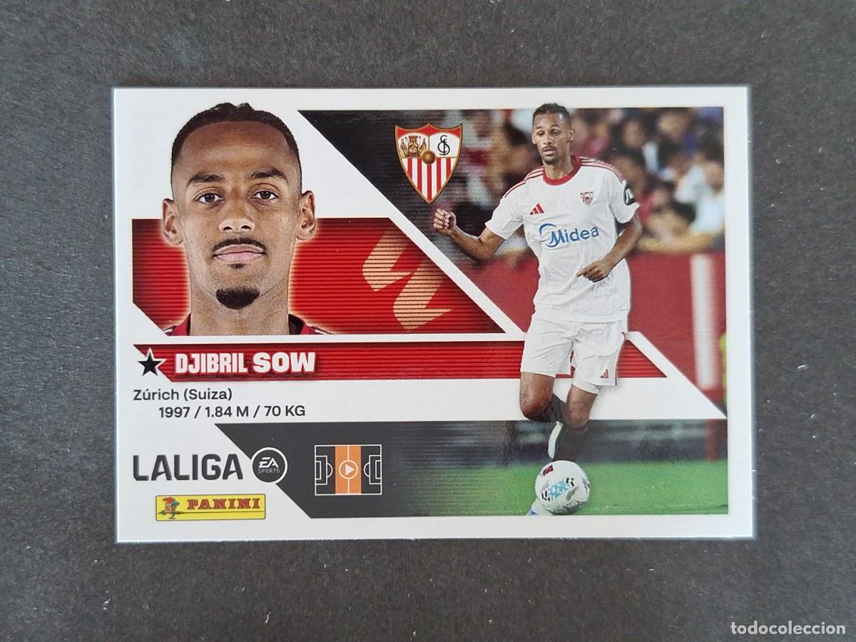 Cromos de f&uacute;tbol: L1 SOW SEVILLA F. C. LIGA ESTE 2026 2027 26 27 NUNCA PEGADO SIN PEGAR