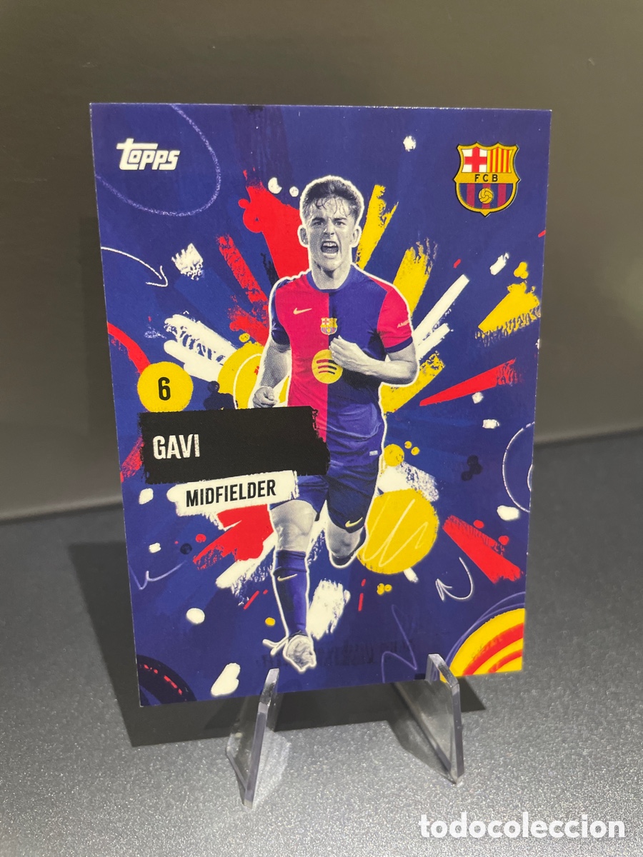 Cromos de f&uacute;tbol: Gavi 28 Rumba FC Barcelona Team Set Topps 2024-25
