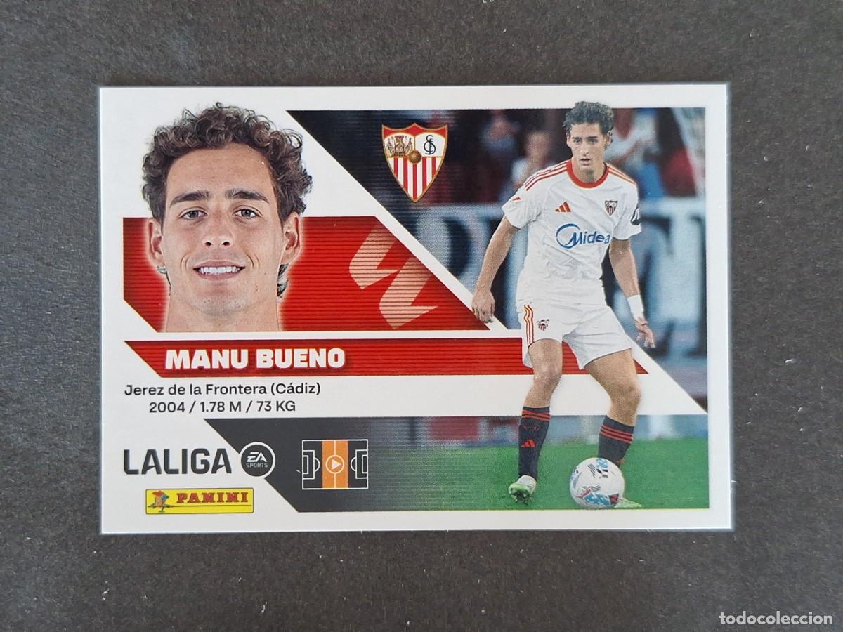 Cromos de f&uacute;tbol: L1 MANU BUENO SEVILLA F. C. LIGA ESTE 2026 2027 26 27 NUNCA PEGADO SIN PEGAR
