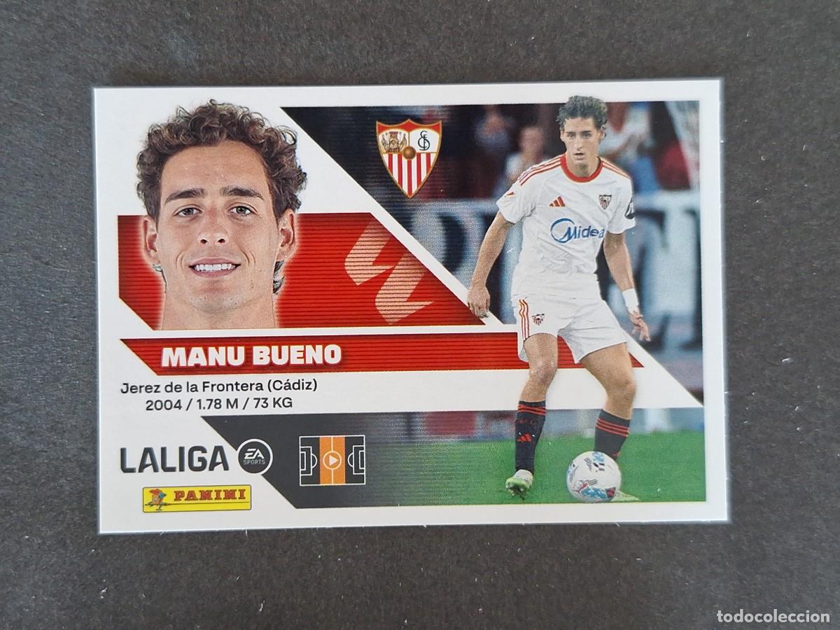 Cromos de f&uacute;tbol: L1 MANU BUENO SEVILLA F. C. LIGA ESTE 2026 2027 26 27 NUNCA PEGADO SIN PEGAR